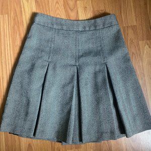 Women's Banana Republic Pleated Wool Skirt